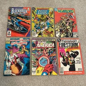 Lot of 6 Comics Variety